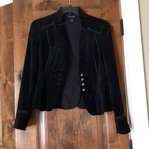 Black Velour Blazer